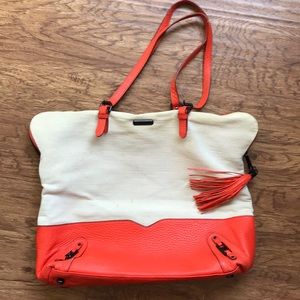 Rebecca Minkoff bag, Leather and Canvas